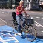 Bicycles are very popular in Copenhagen
