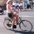Bicycles are very popular in Copenhagen